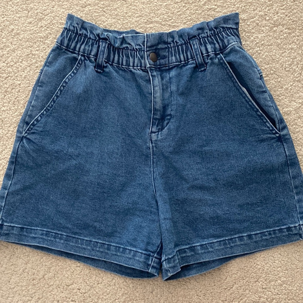 Tezenis Cotton Jean shorts size small, NEW